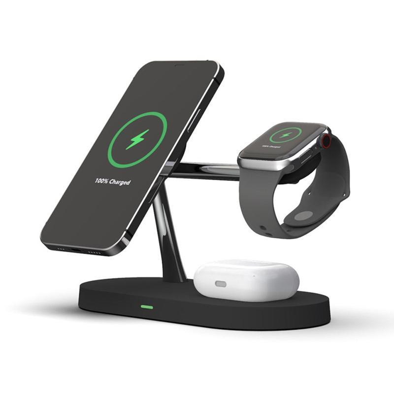 5-in-1 Magnetic Wireless Charger 15W Fast Charging