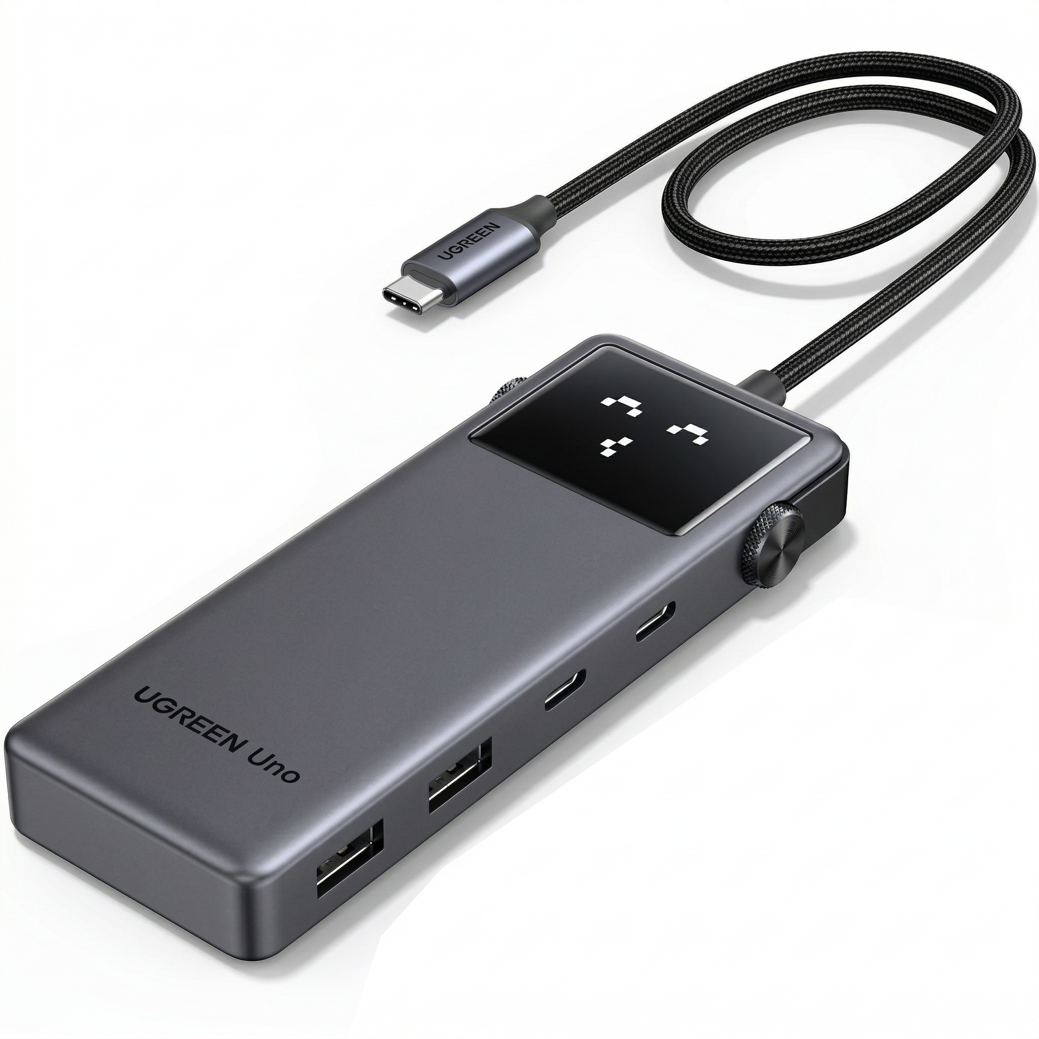 UGREEN Uno 6 in 1 USB-C Hub with 10Gbps USB-C & USB-A Data Ports 4K@60Hz HDMI